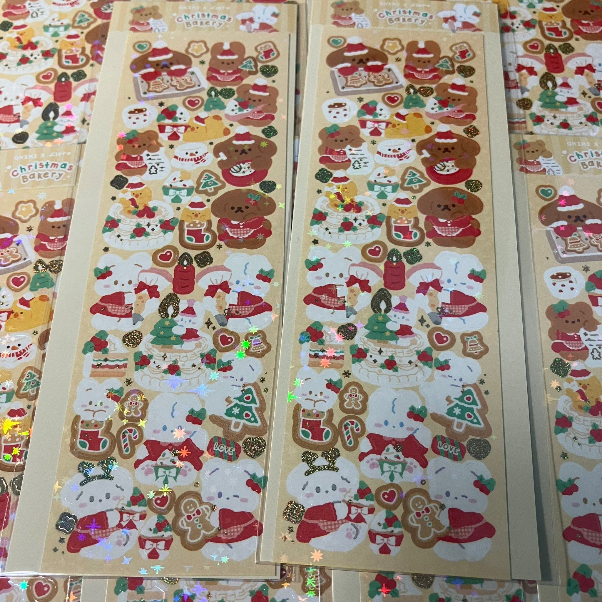 พร้อมส่ง floro studio x okiki diary sticker 