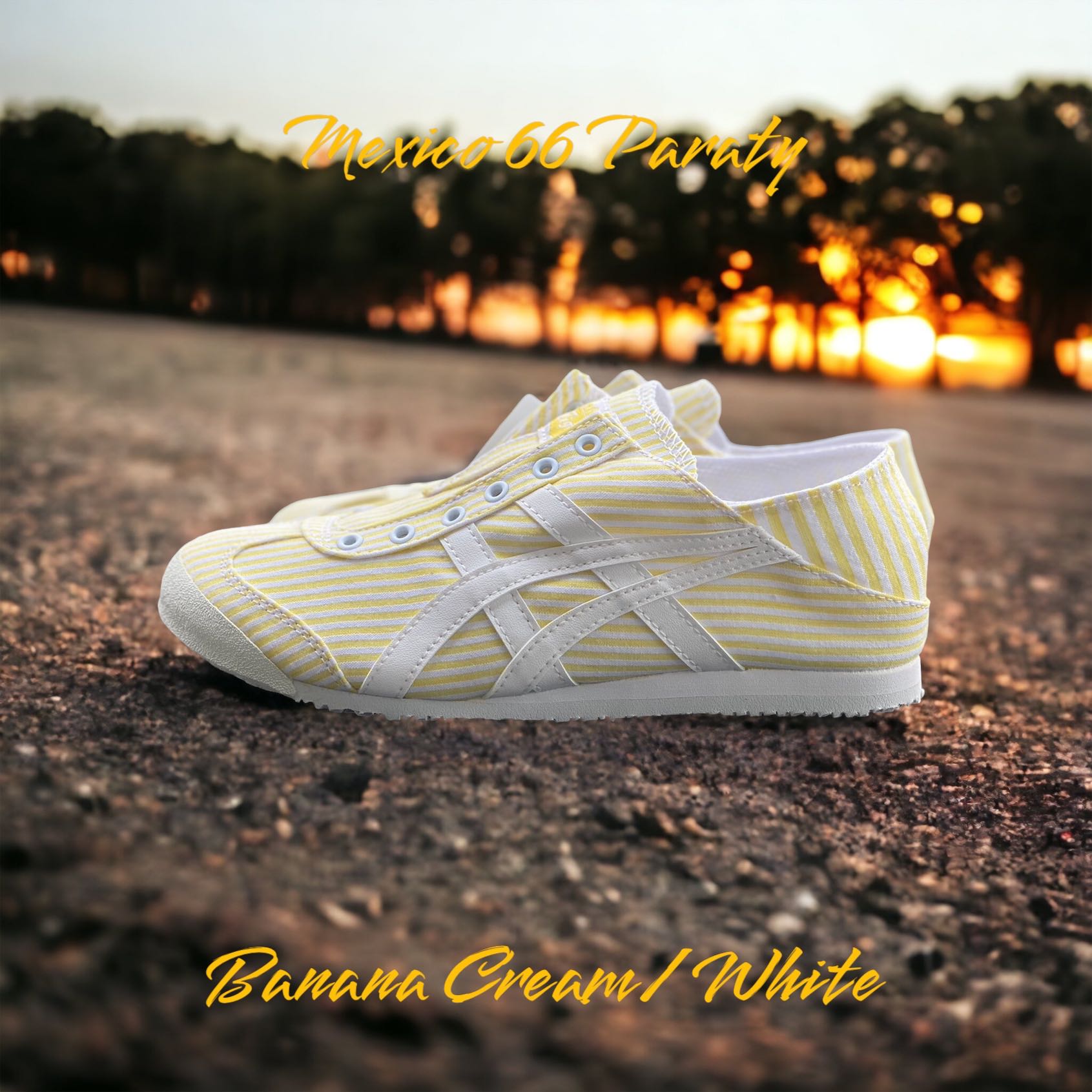 Onitsuka Tiger Mexico66 Paraty Banana Cream/ White