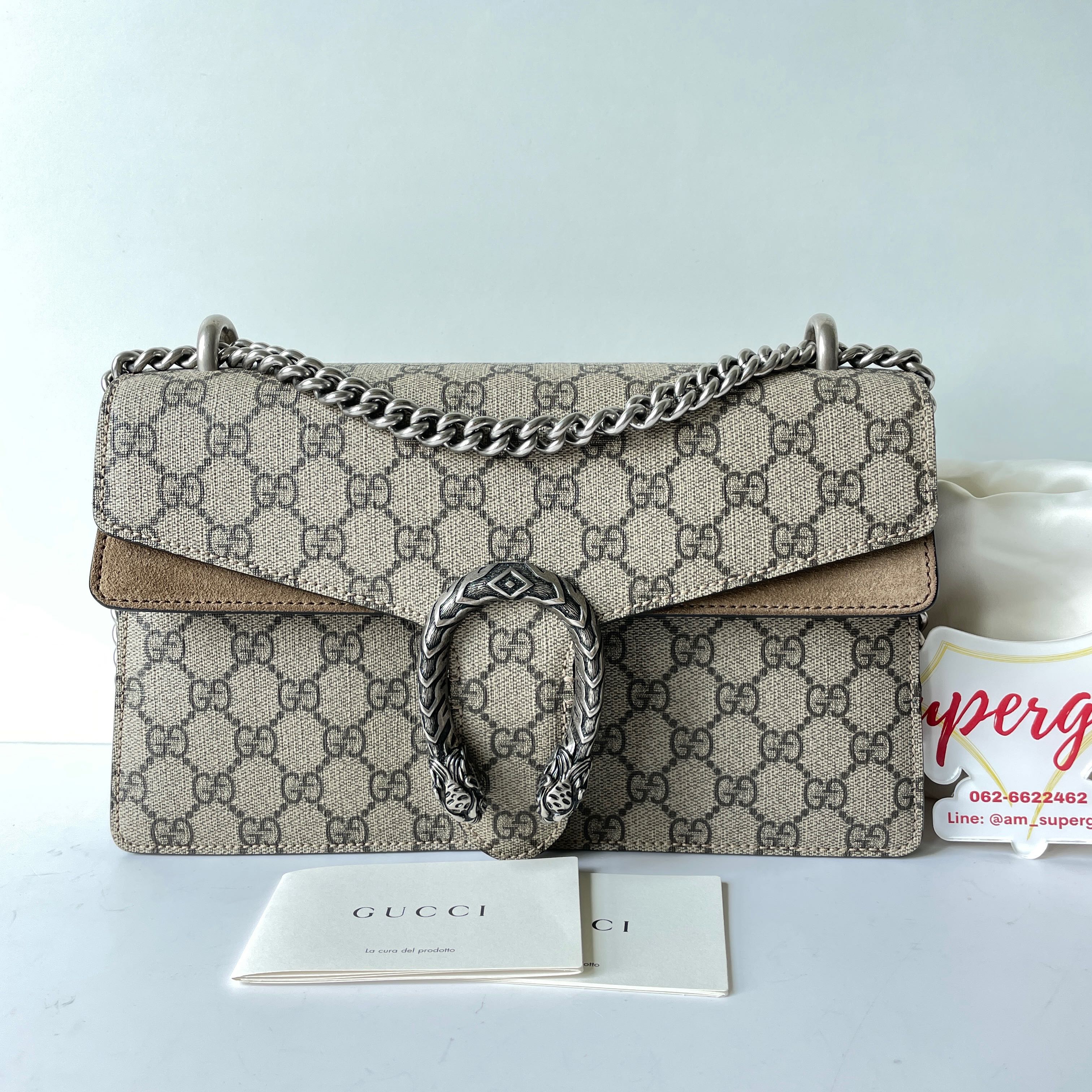 Very good condition Gucci Dionysus Small ปีกเบจ ปี 2021 