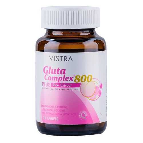 VISTRA Gluta Complex 800 PLUS Rice Extract (30 เม็ด)