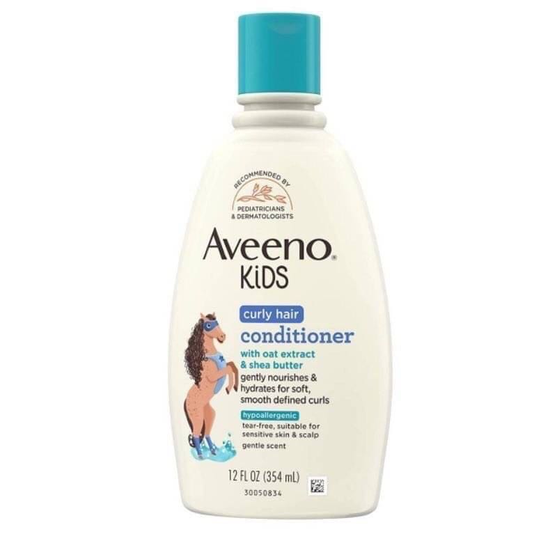  ครีมนวดผม สำหรับเด็กผมหยิก งอ แบรนด์ Aveeno kid cury hair