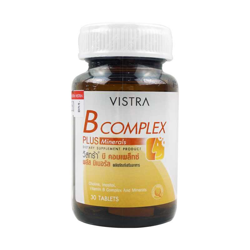 Vistra B-Complex Plus Minerals 30's