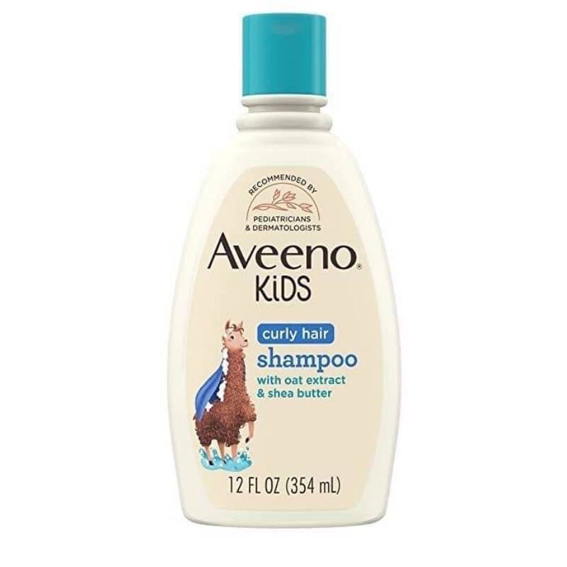 แชมพูสำหรับเด็กผมหยิก งอ แบรนด์ Aveeno kid cury hair shampoo