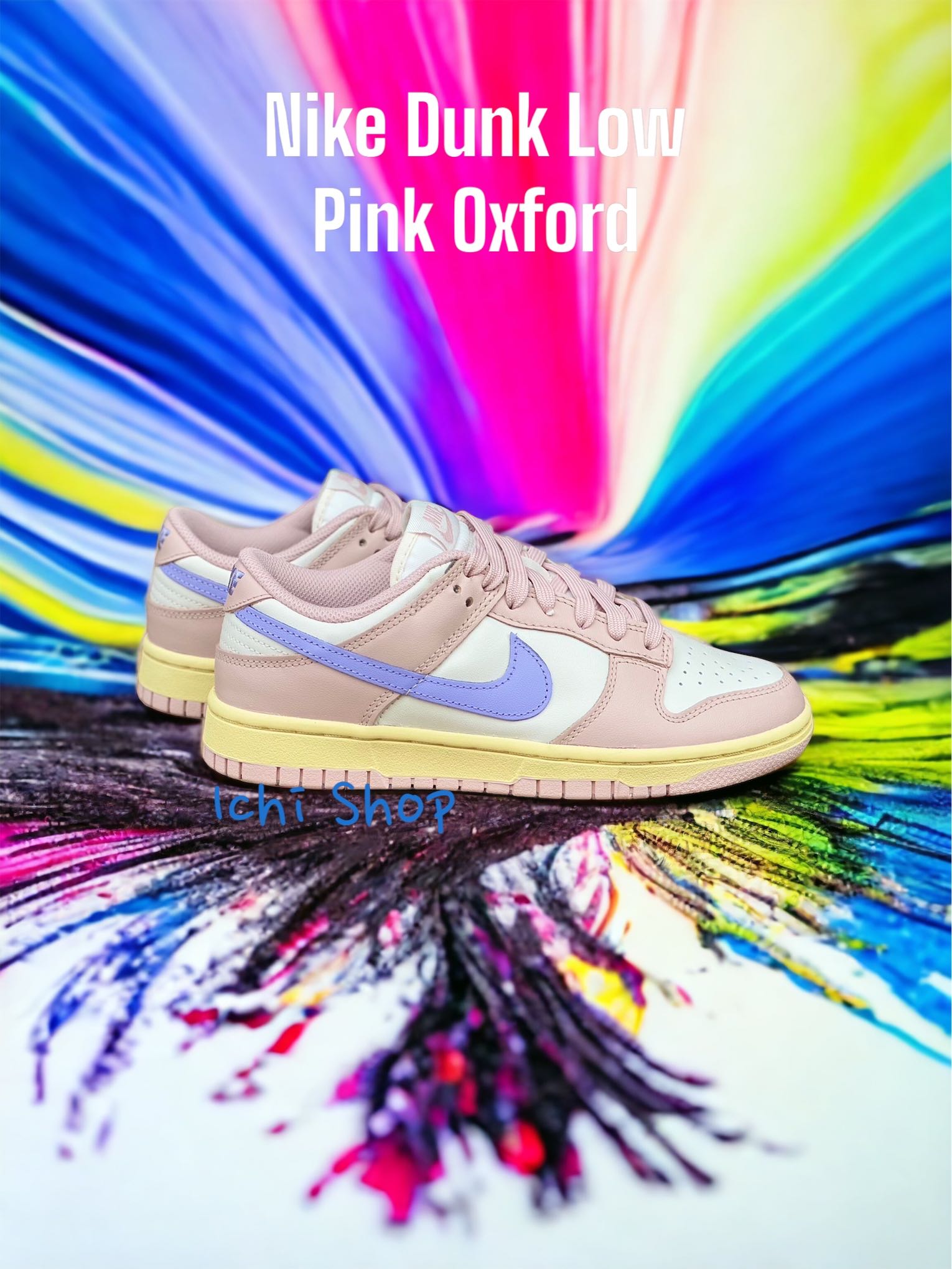 Nike Dunk Low  Pink Oxford