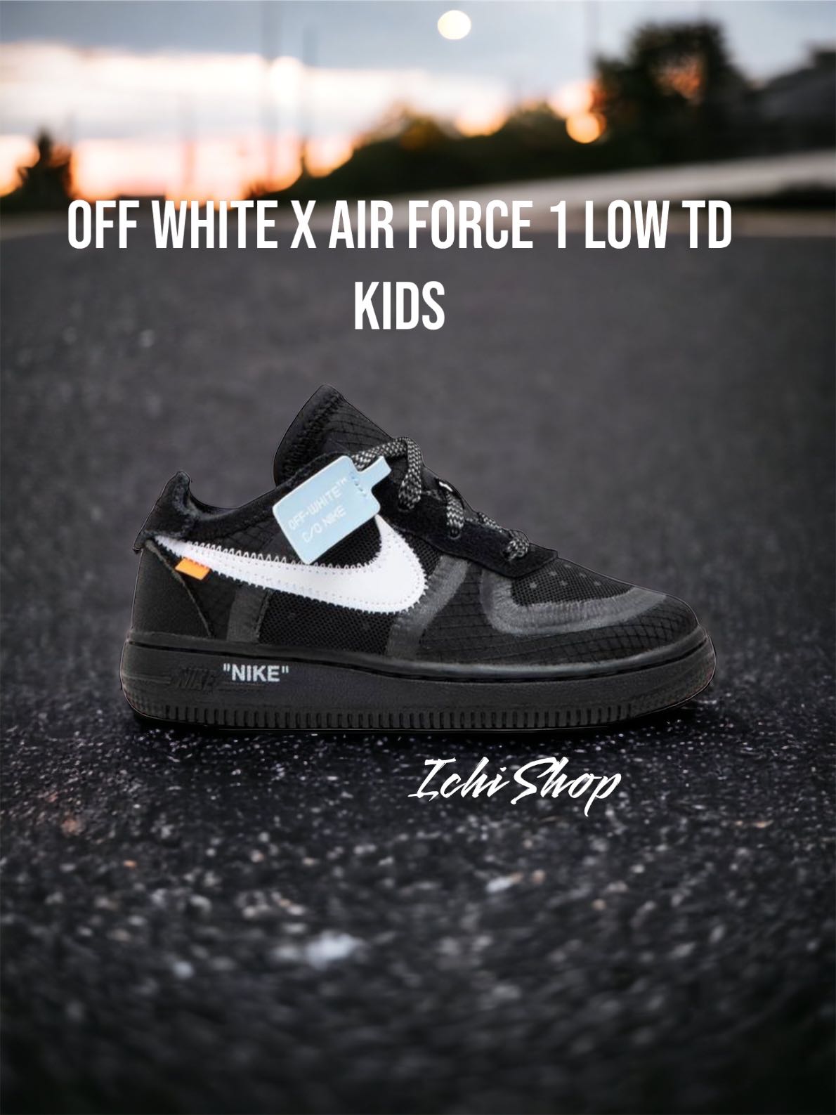Off-White x Nike Air  Force 1 (Todler)