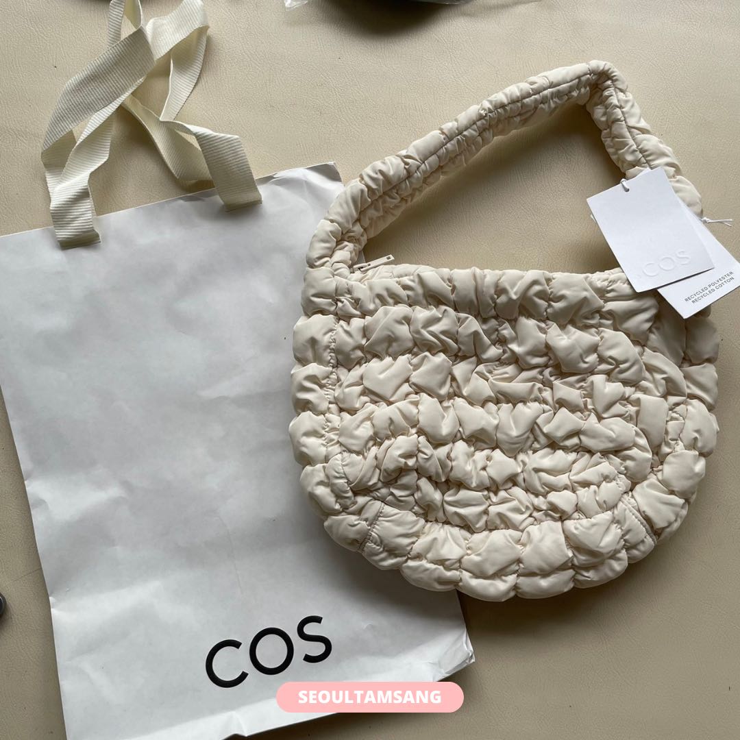 (พร้อมส่ง) COS - Quilted Mini (สีขาว)