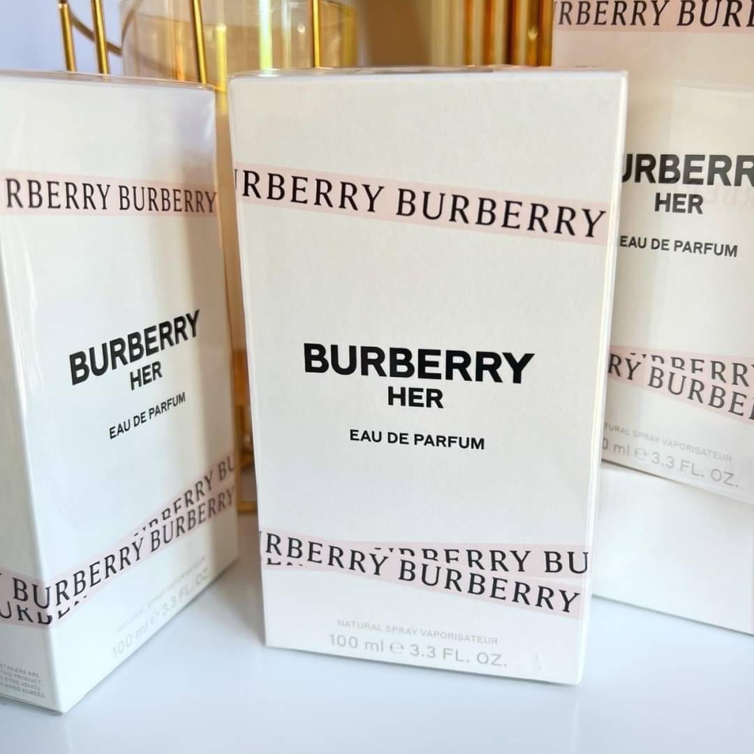 Burberry Her EDP New Package !100 ml. กล่องซีล