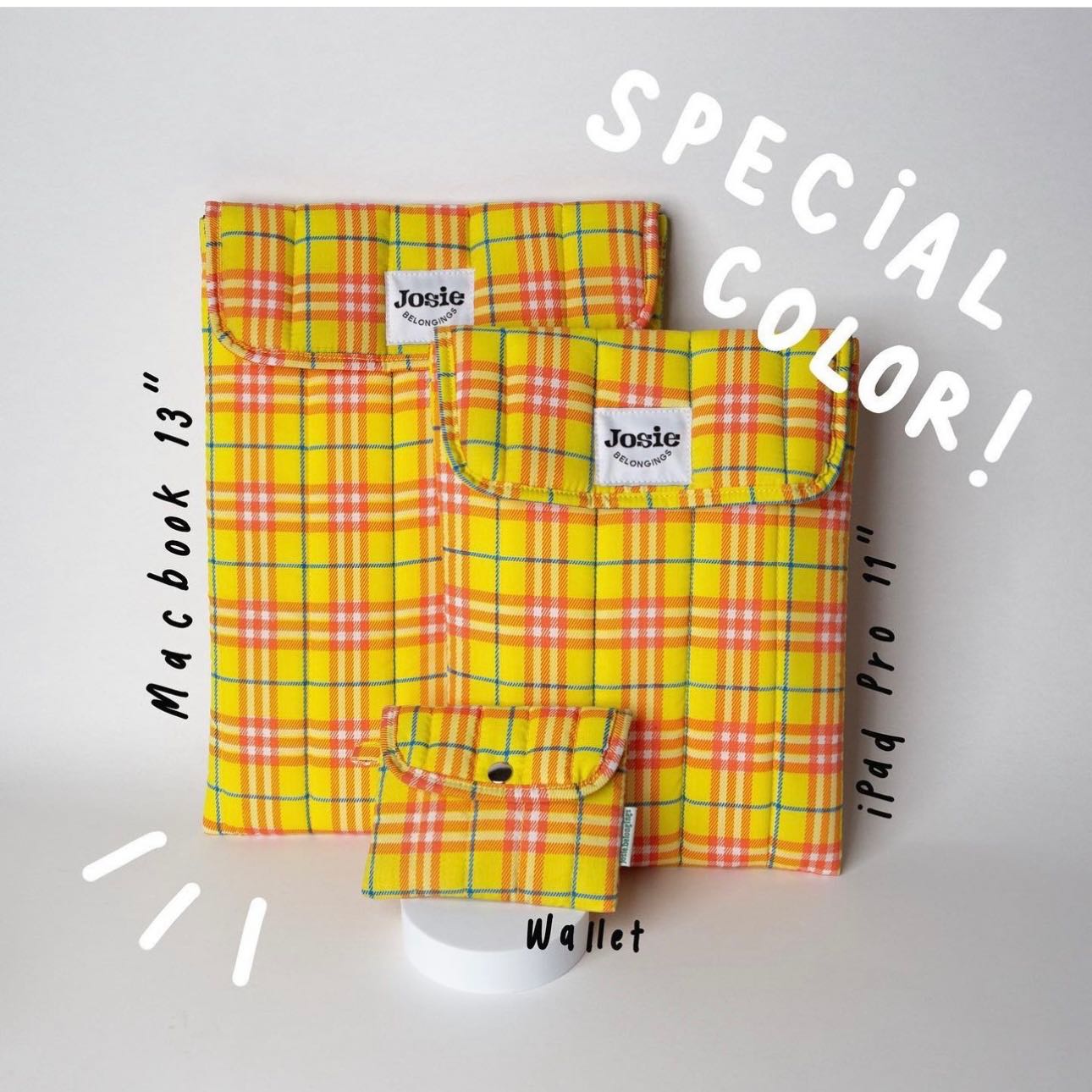 Yellow Pink Basket Sleeve (Special color)