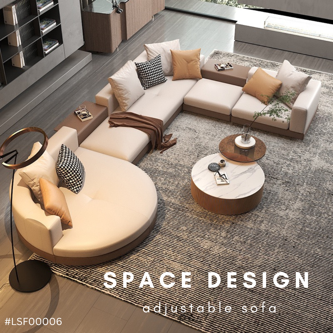 SPACE DESIGN adjustable sofa