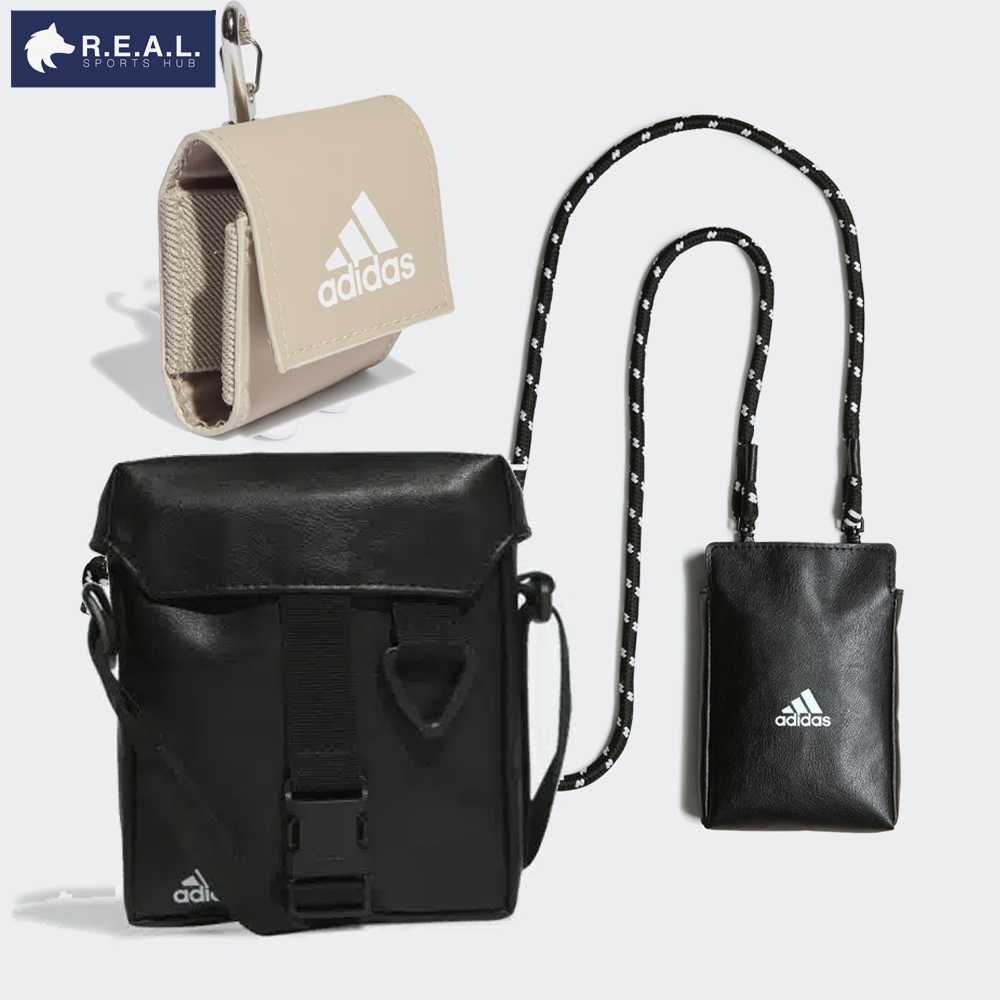 กระเป๋าสะพายข้าง Adidas หนังเทียมโพลียูรีเทน 100% [II0897 HR9804 HR9805]