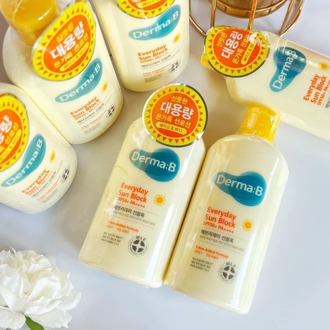 Derma:B Everyday Sun Block 200 ml.
