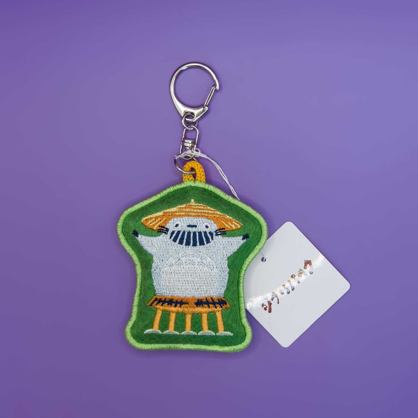 GHIBLI PARK - Limited Collectible Embroidery Keychain (TOTORO)