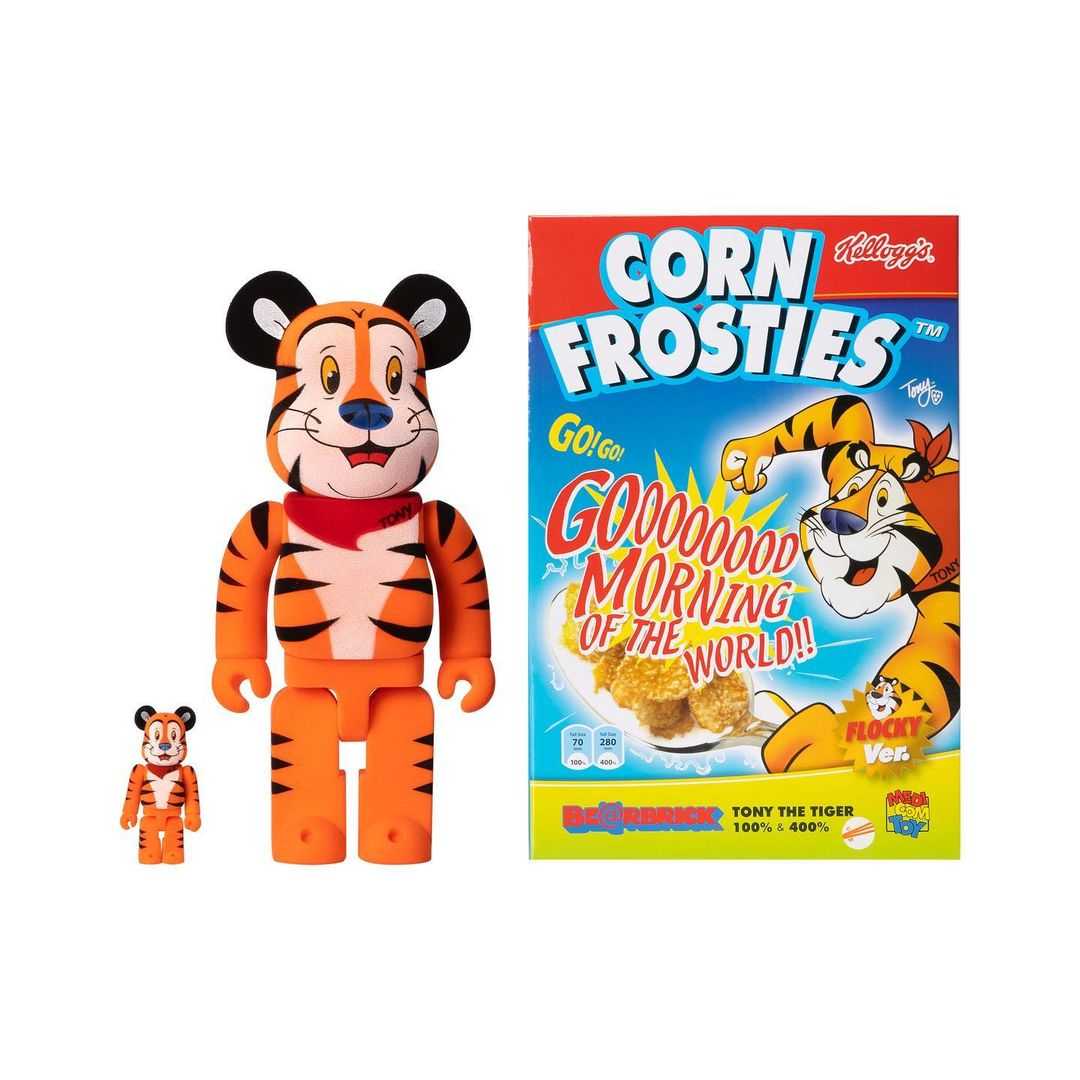 Be@rbrick Tiger Tony Flocky 100%+400% , 1000%