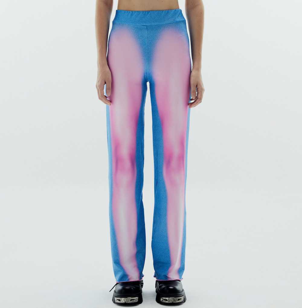 BLACKDOG BKK- RS0005- leg trousers- กางเกงขายาวพิมพ์ลาย