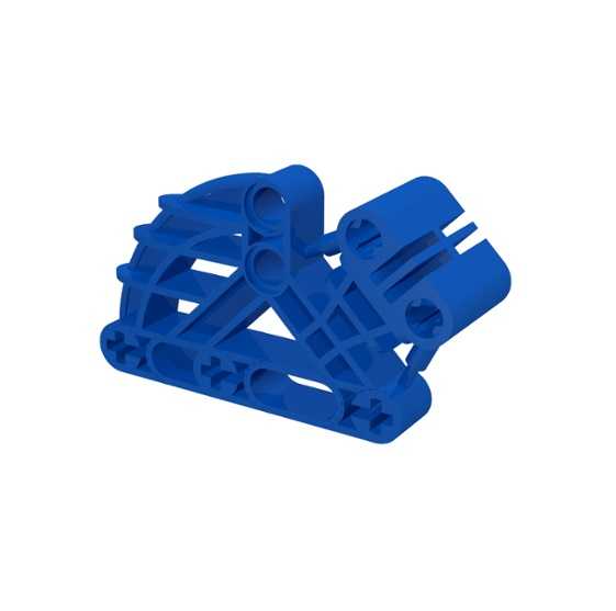 Bionicle Bohrok Rib Cage, Liftarm 2 x 4 x 7 Angled