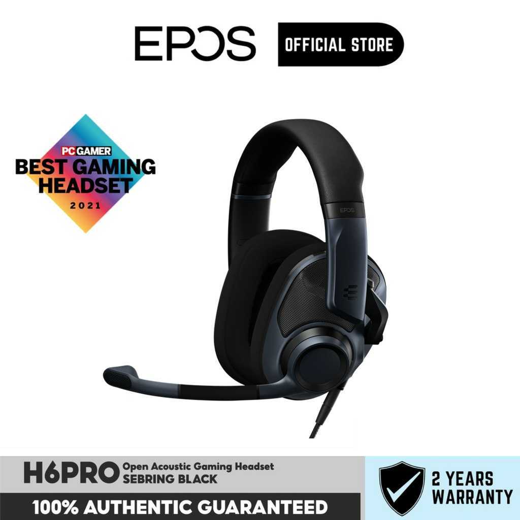 EPOS H6PRO Open Acoustic Gaming Headset SEBRING BLACK (H6PRO-OPEN-BK)