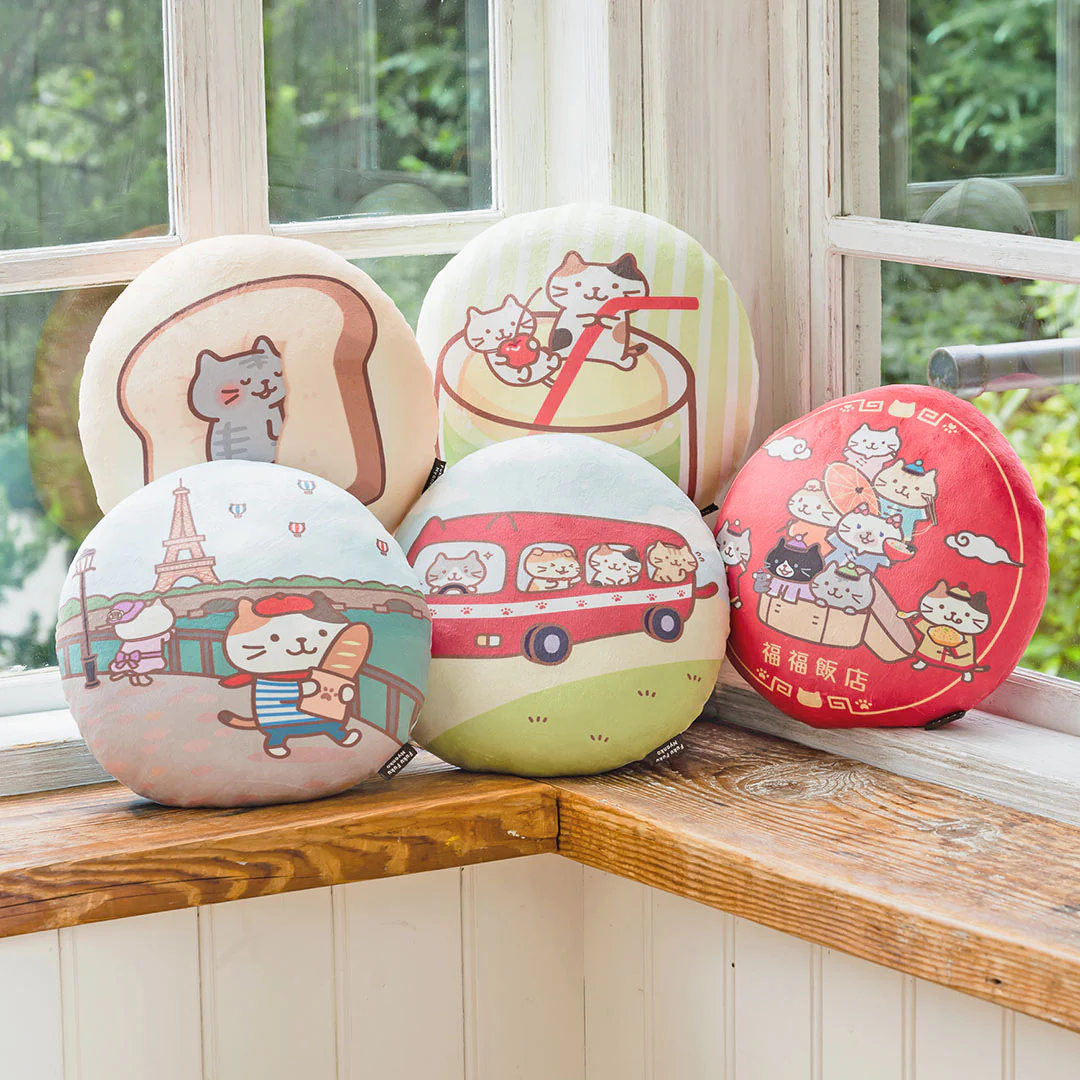 ✳︎illustration cushion หมอนนุ่มนิ่มรูปภาพยอดนิยม