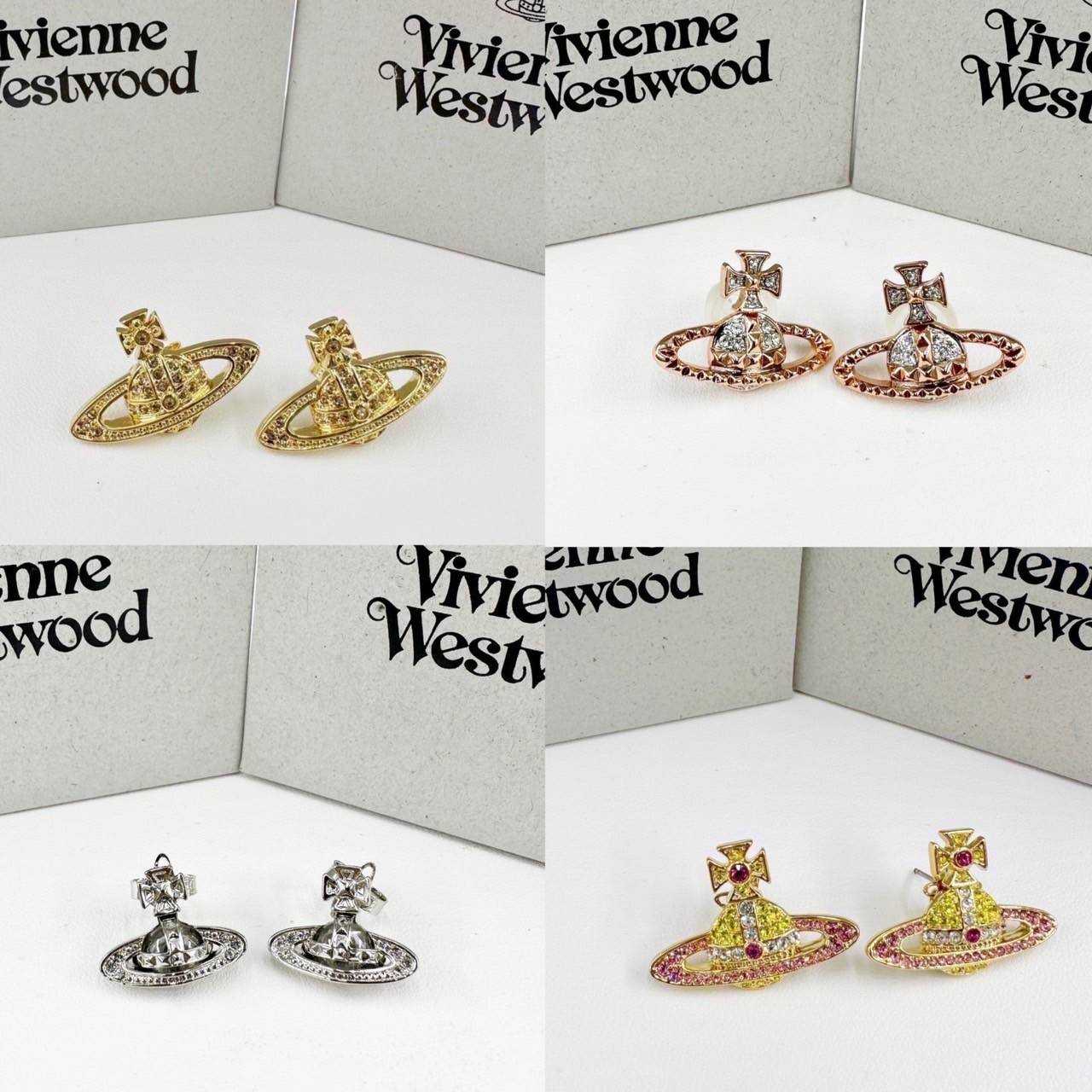    📌(ทักเชทก่อนสั่งซื้อ)       New Vivienne westwood  Earring 