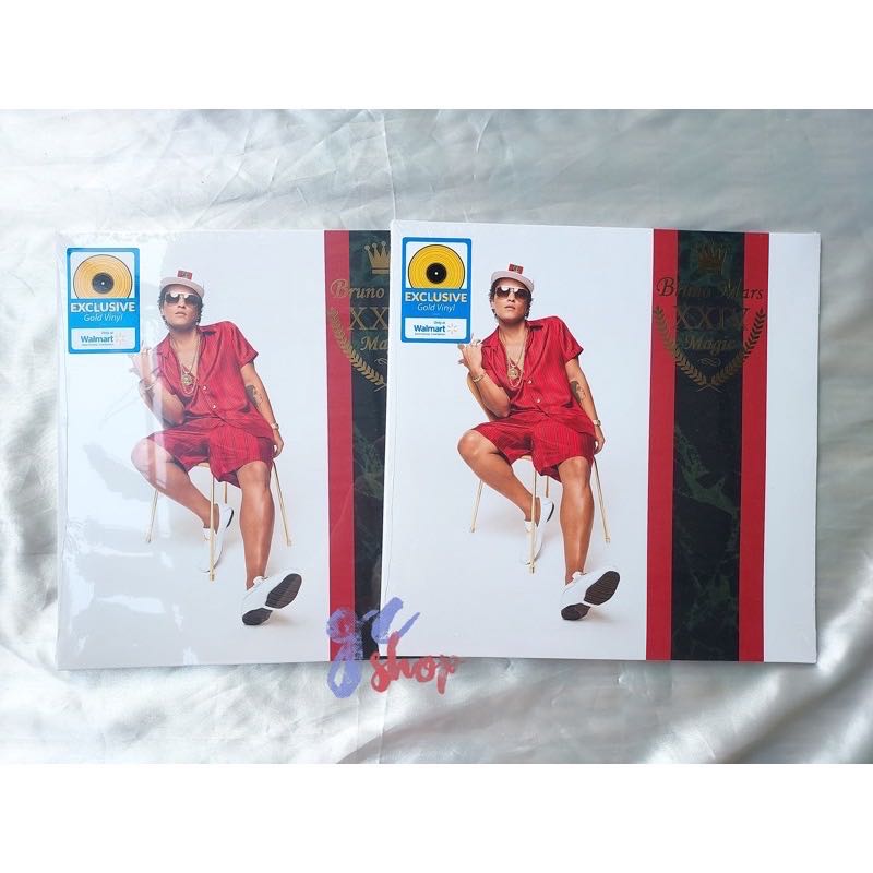 (พร้อมส่ง) Bruno Mars - 24k magic gold vinyl (exclusive limited) สินค้า official