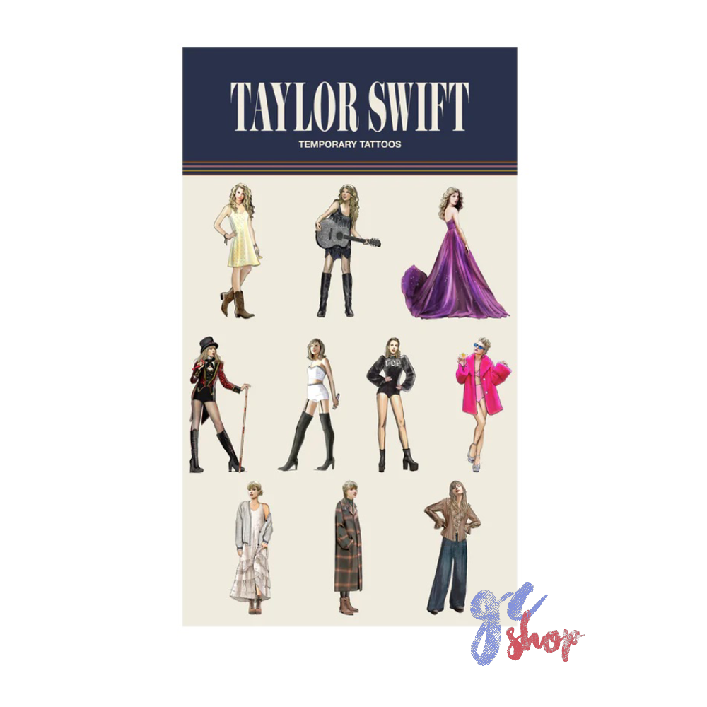 (พร้อมส่ง) Taylor Swift - Eras Temporary Tattoos สินค้า official