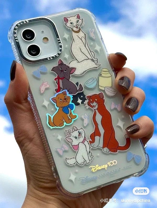 พร้อมส่ง 14 Pro max Skinnydip Aristrocats 100 case