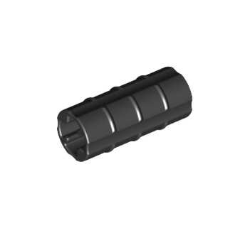 Axle Connector 2L (Ridged with x Hole x Orientation)