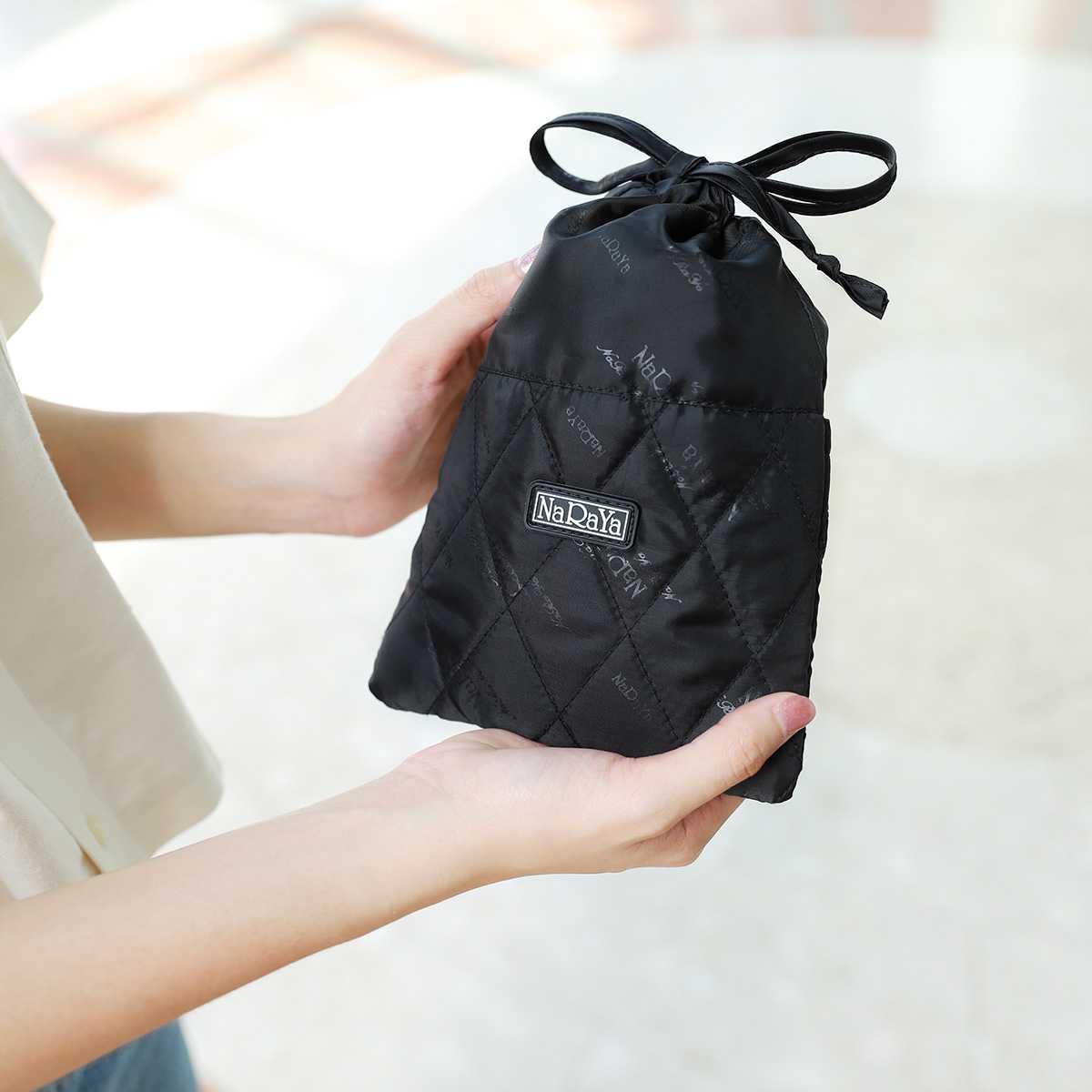 กระเป๋าเชือกรูด NaRaYa Bubble Up NBU-1008WR