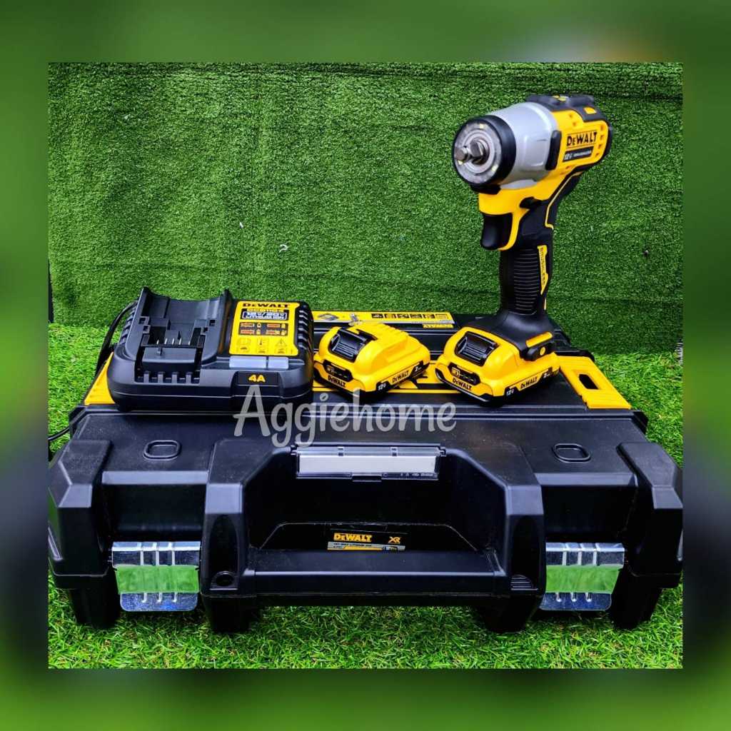 DEWALT บล็อคกระแทกไร้สาย 3 หุน 12V. รุ่น DCF902D2 (พร้อมแบต 2.0Ahx2+ที่ชาร์จ) ปรับได้ 3 ระดับ