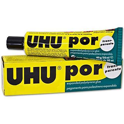 กาวติดโฟม กาวเอนกประสงค์ UHU POR กล่องสีเขียว 50ml ติดพลาสติค ติดป้าย US.Station