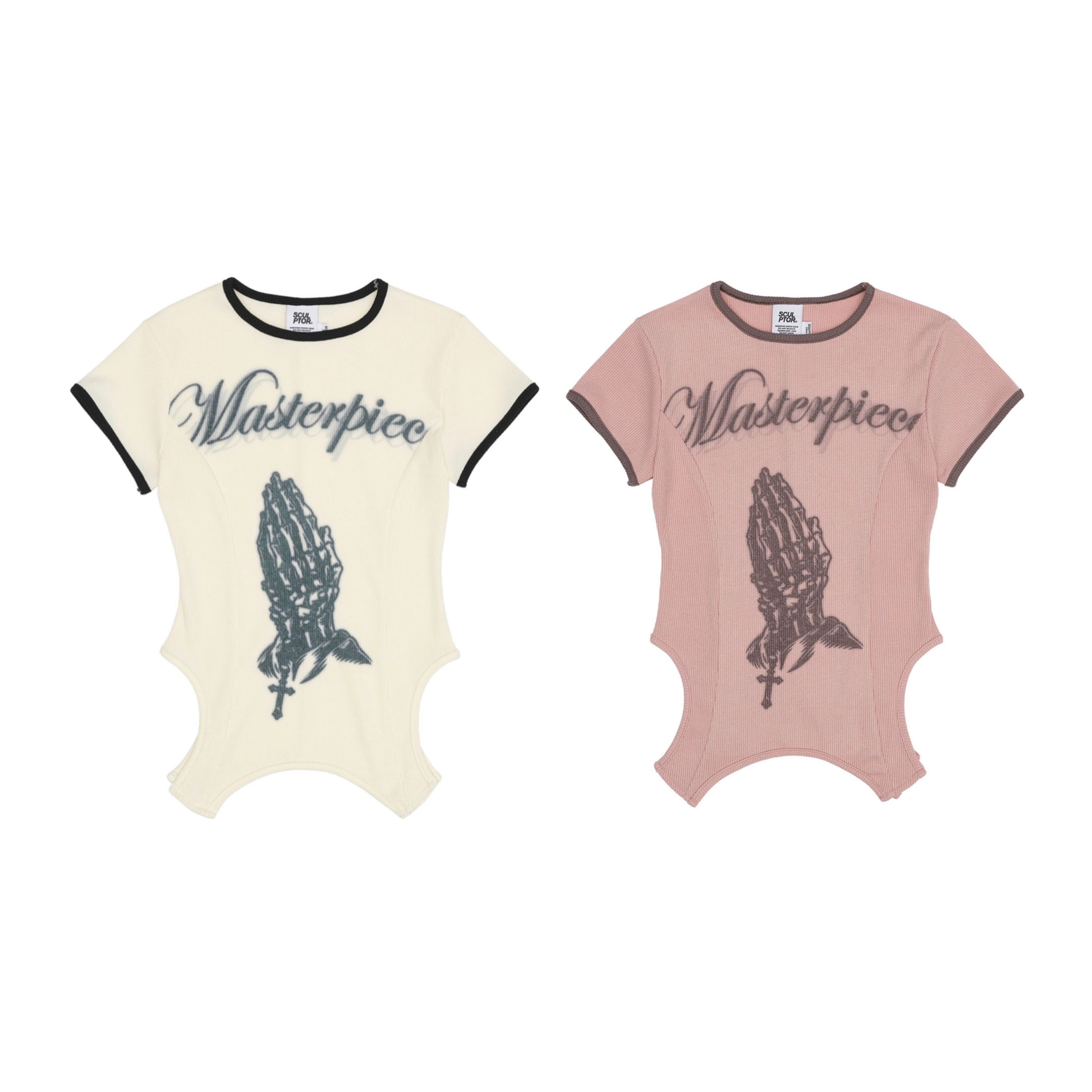 SCULPTOR（スカルプター）の「Corset Line Tee/コルセットライン
