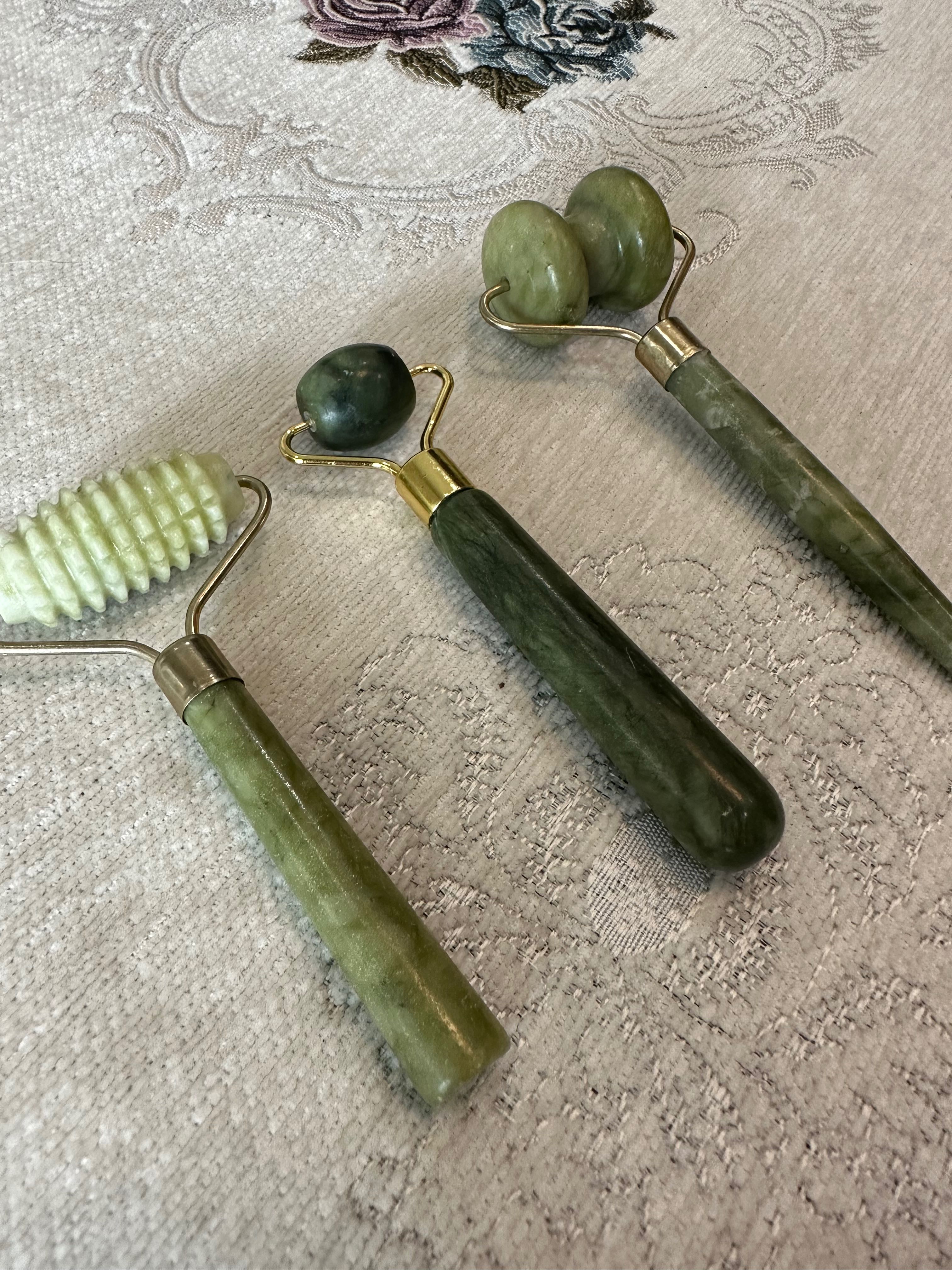 Jade Roller Gus sha facial lifting set
