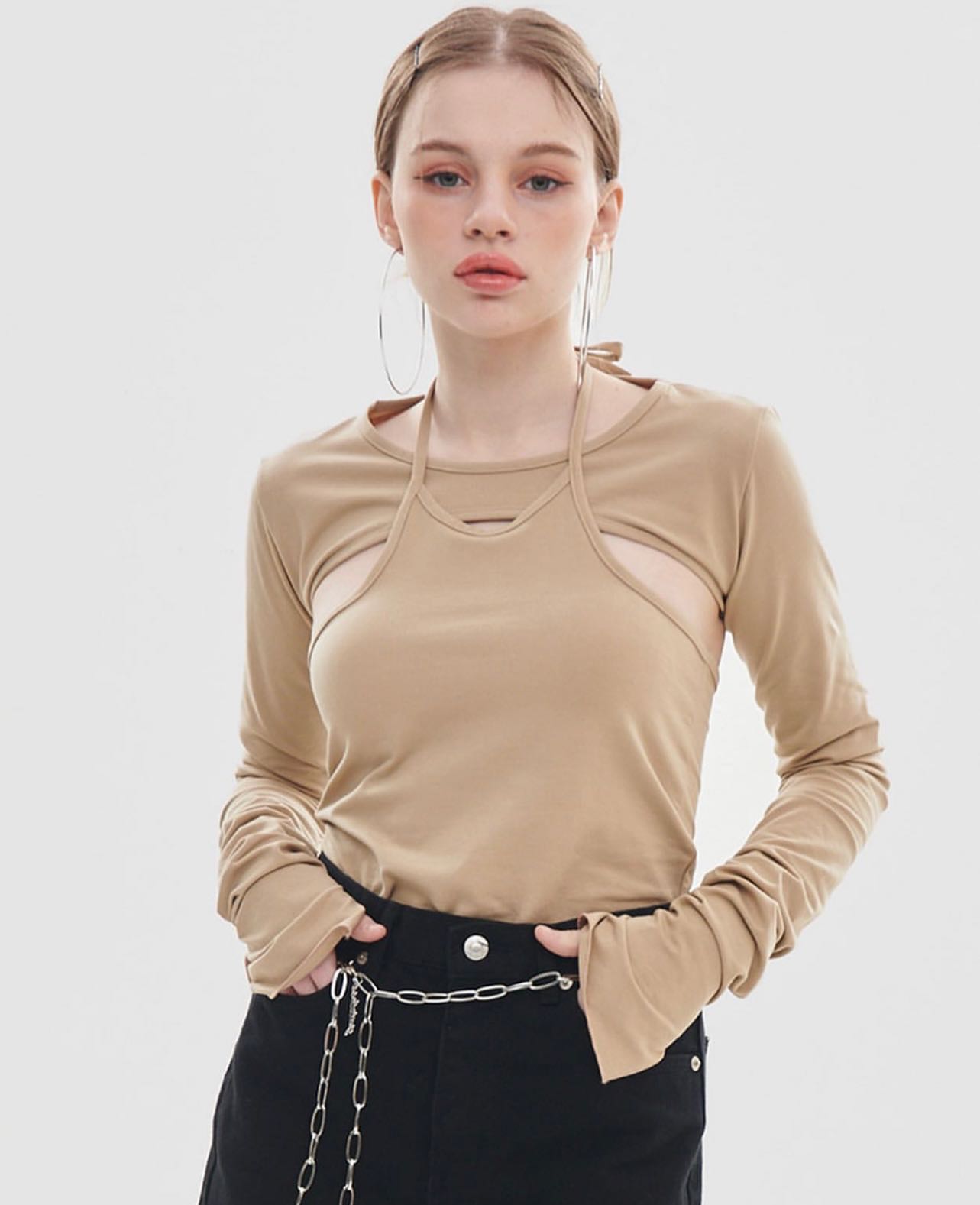 HALTER TOP SET