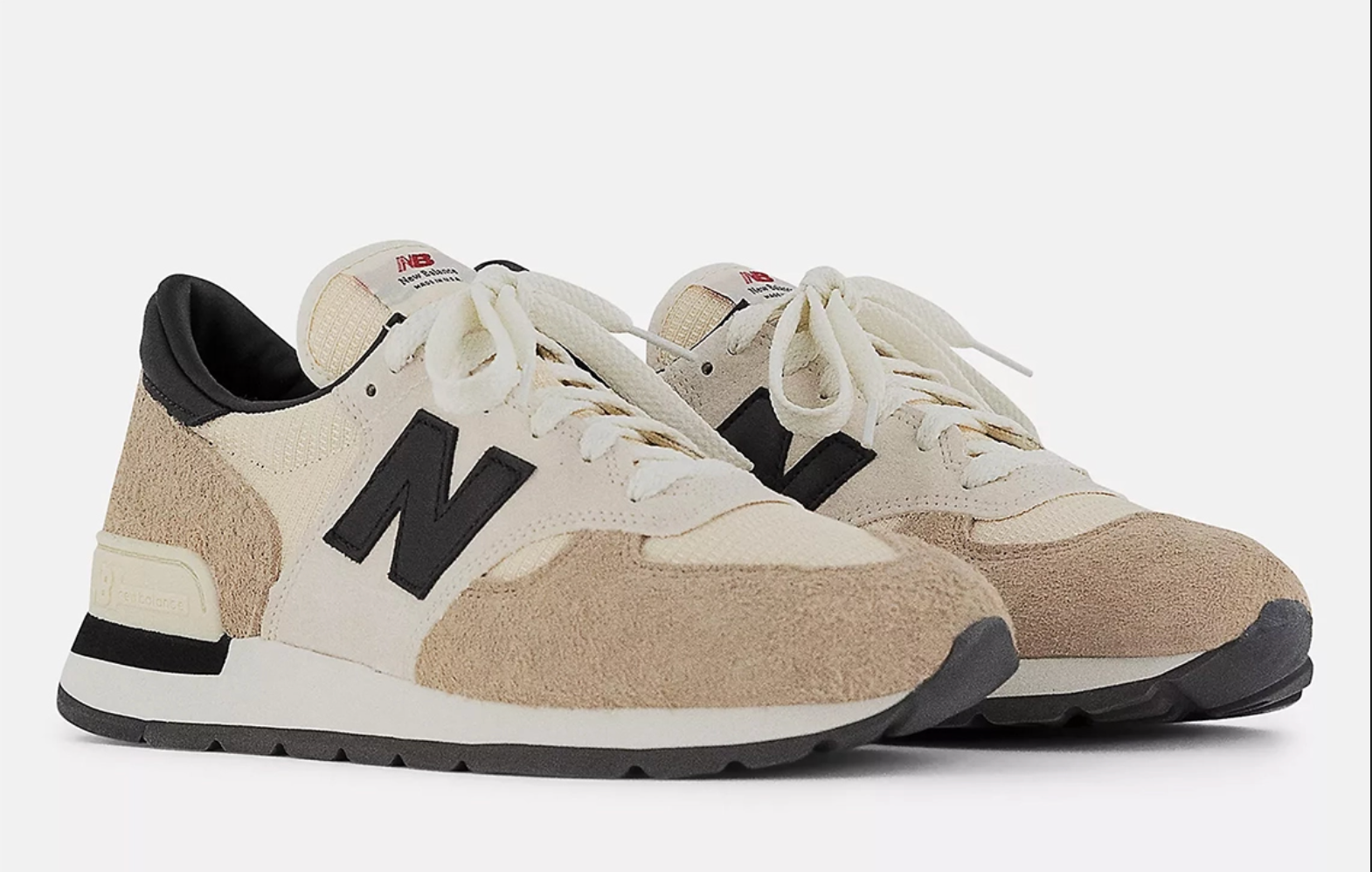 New Balance 990v1 MiUSA Teddy Santis Macadamia Nut