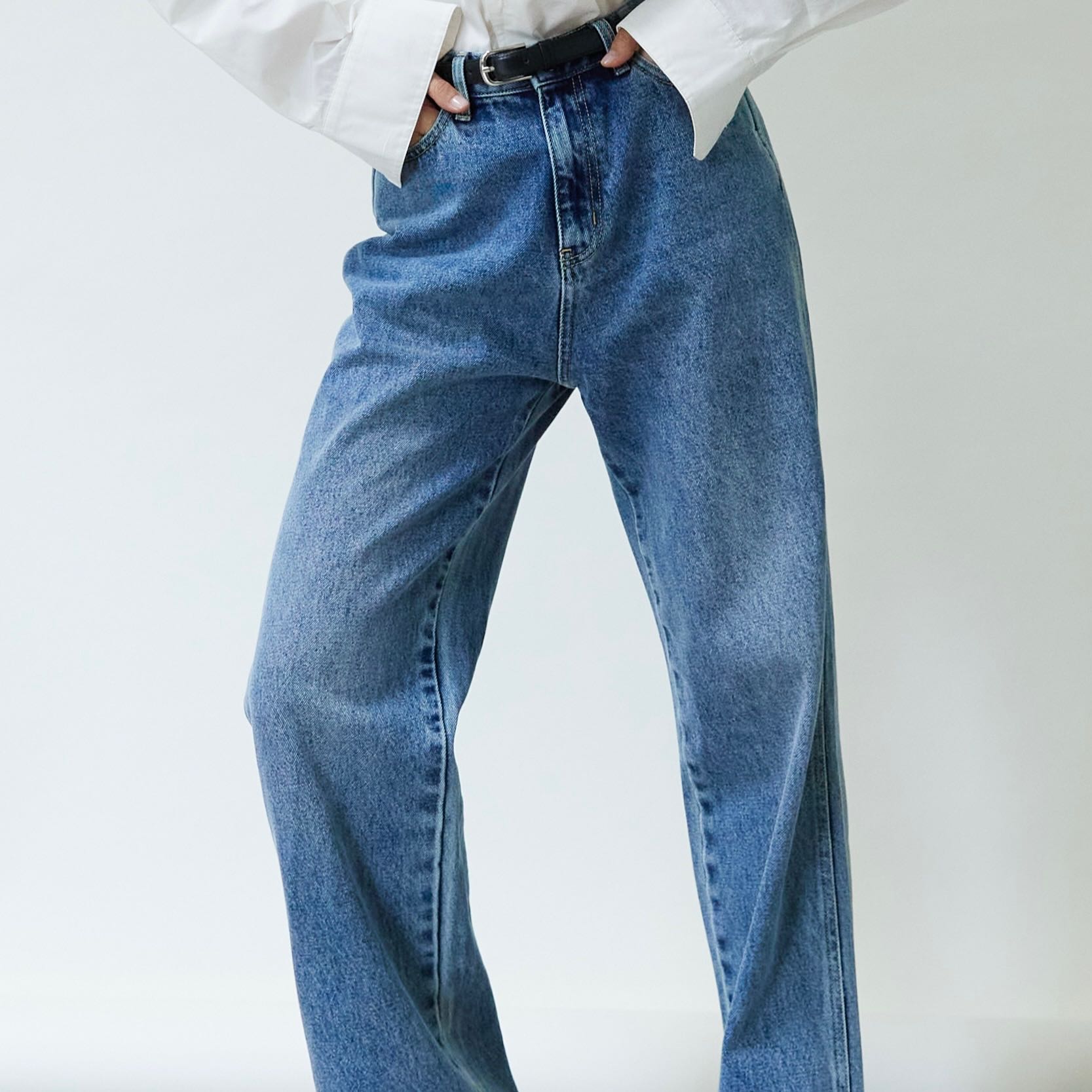 Essential Boy Jeans in Denim Blue
