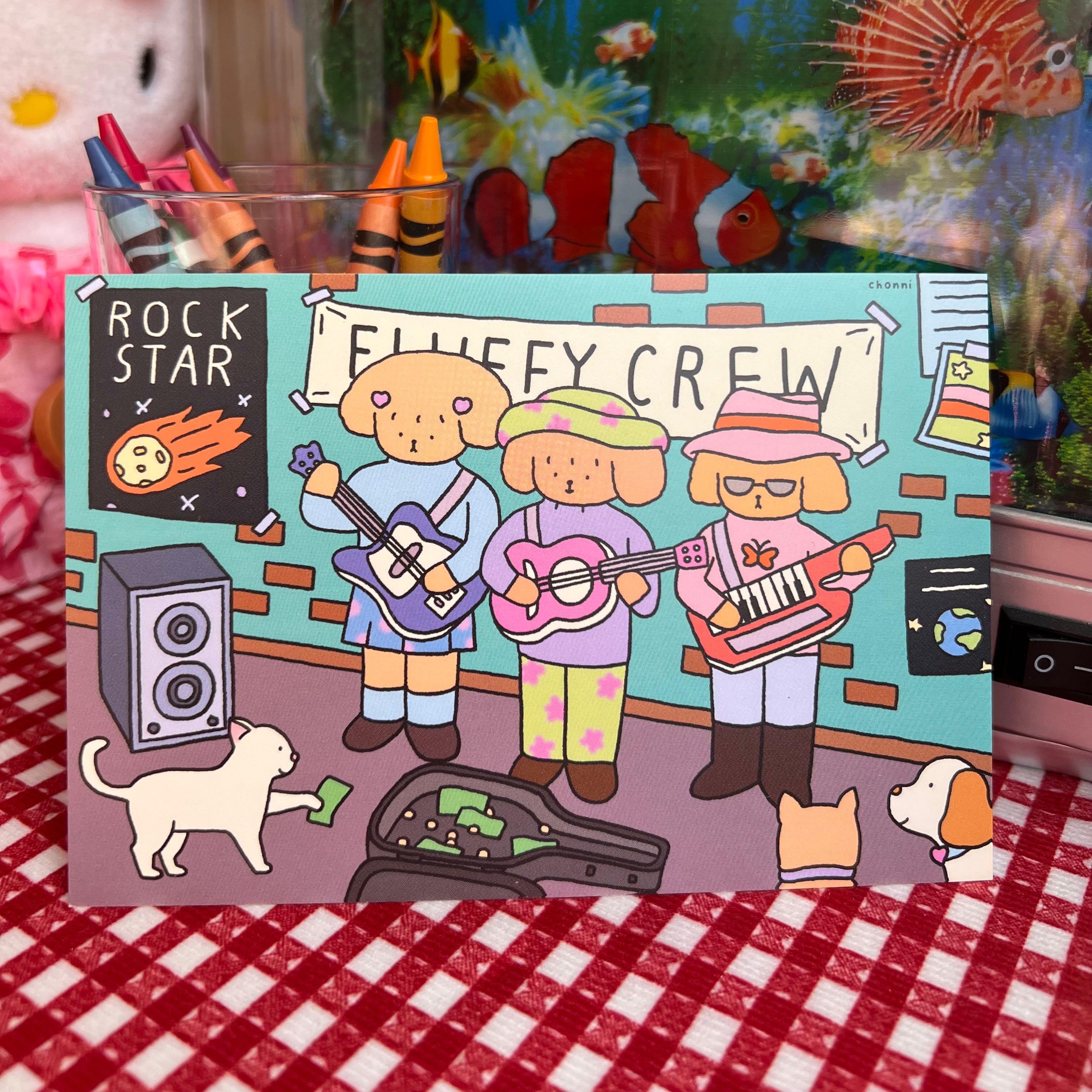 Postcard #Rockstars