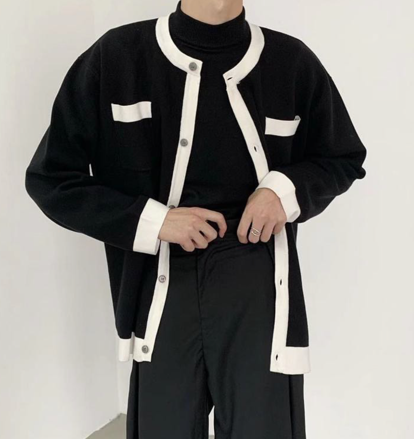 Korean Style Knitted Cardigan