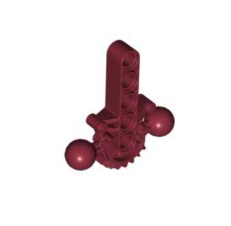 Bionicle Hips / Lower Torso with 2 Ball Joint and 7 Tooth Half Gear
