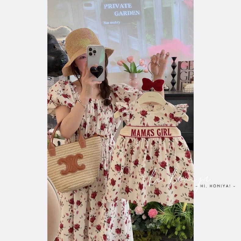 [Pre-order] Mom & Kids Dress.