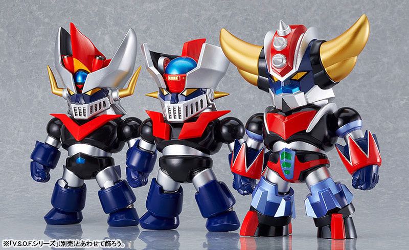 V.S.O.F. Great Mazinger Soft Vinyl Figure Set (3ตัว)