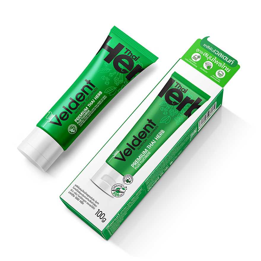 VELDENT PREMIUM THAI HERB TOOTHPASTE 100G