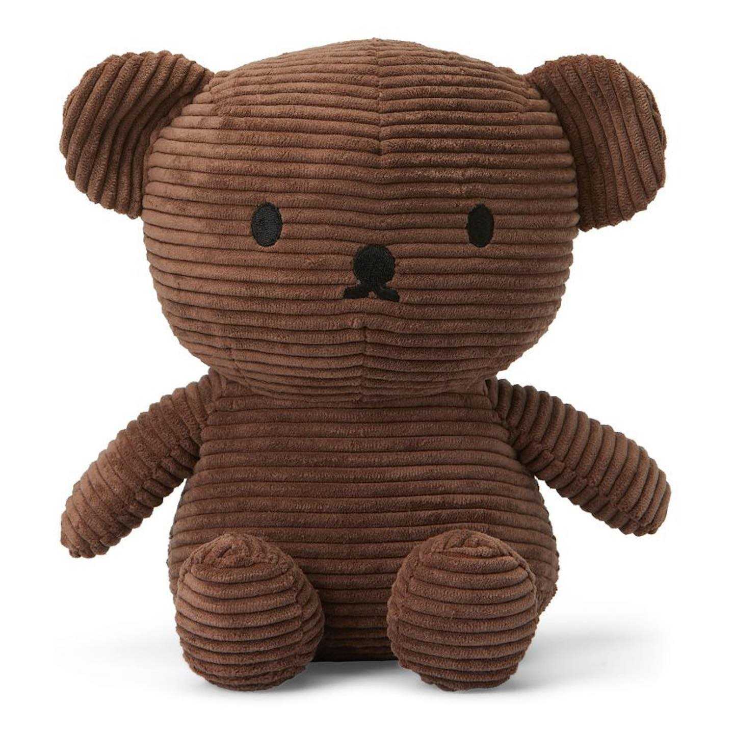 MIFFY - Boris Bear Corduroy Brown 17cm
