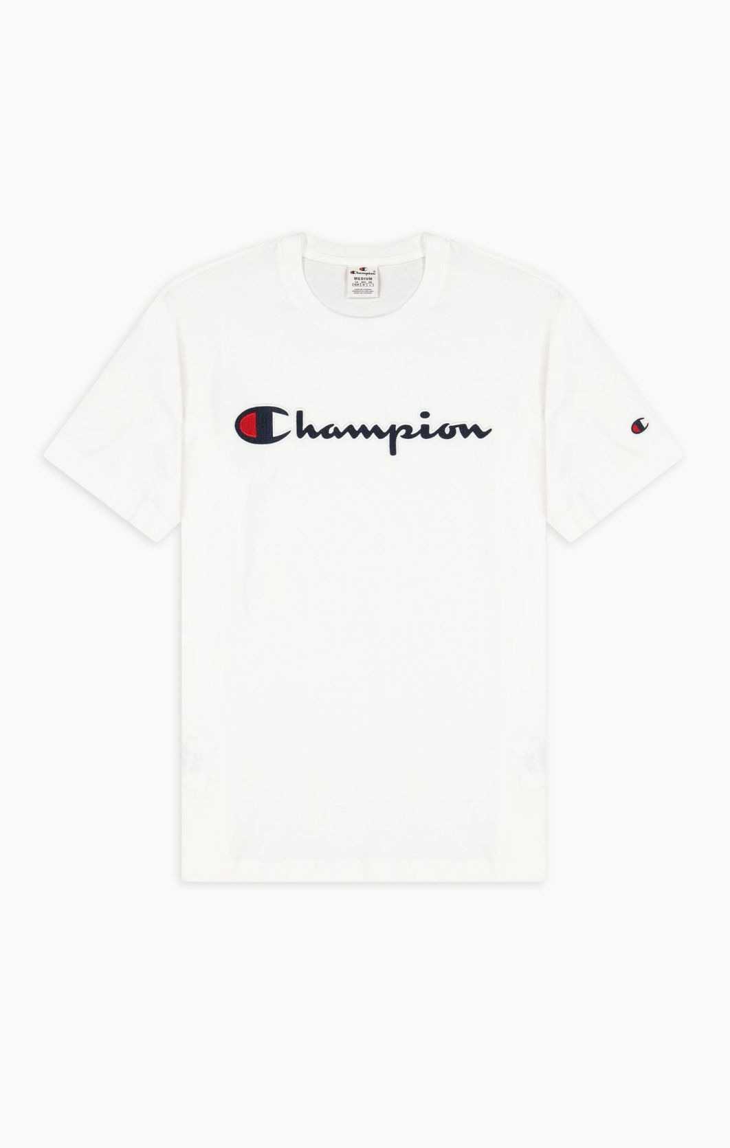 CHAMPION SCRIPT LOGO EMBROIDERY T-SHIRT