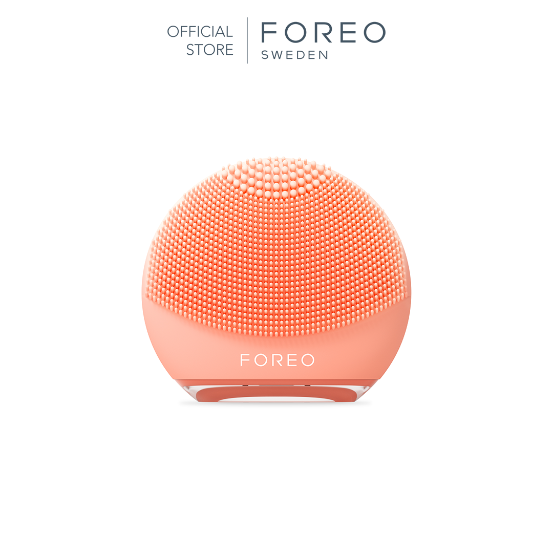 FOREO LUNA 4 go Peach Perfect เครื่องล้างหน้า ฟอริโอ้ ลูน่า 4 โก สีพีช