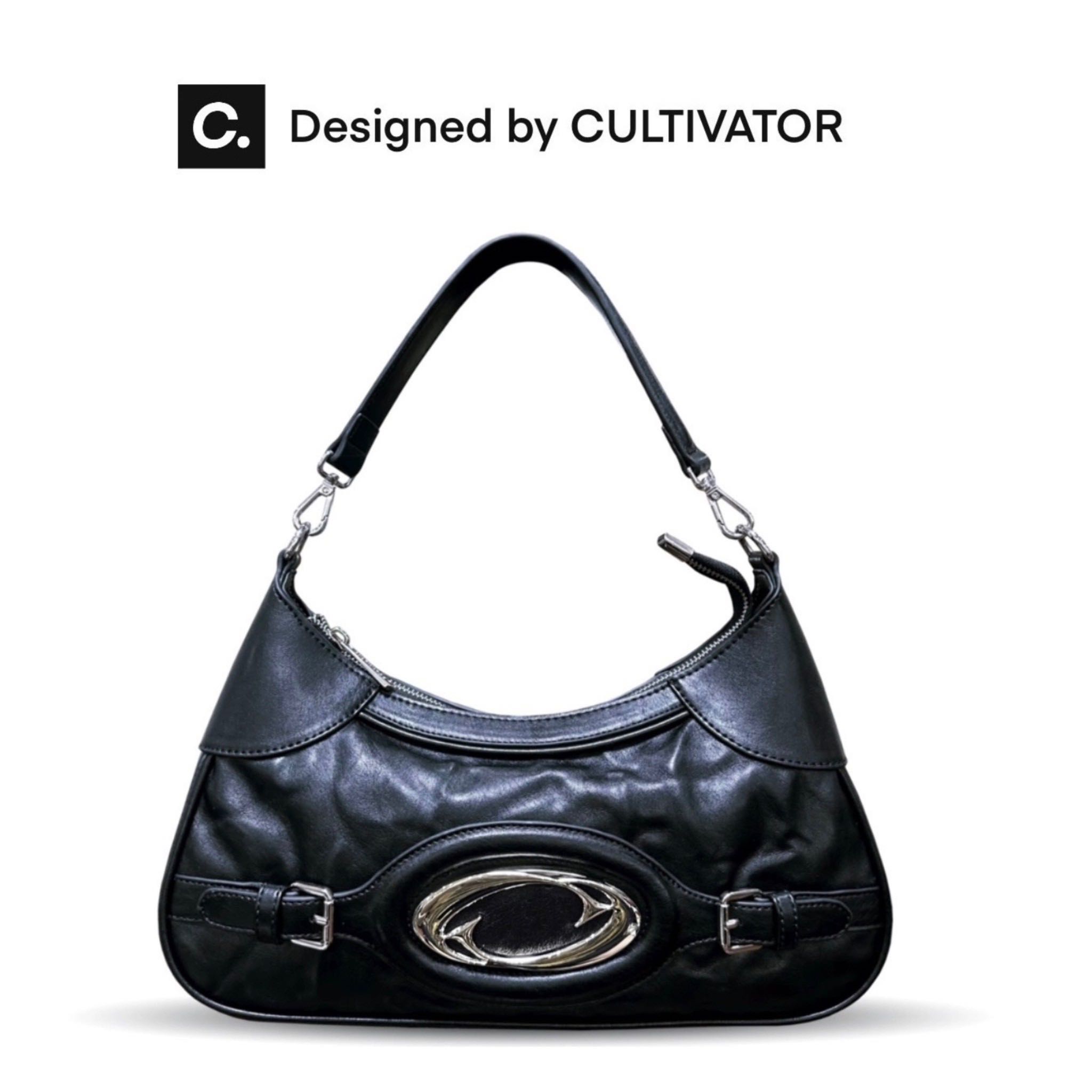 Wrinkle Underarm Shoulder Bag