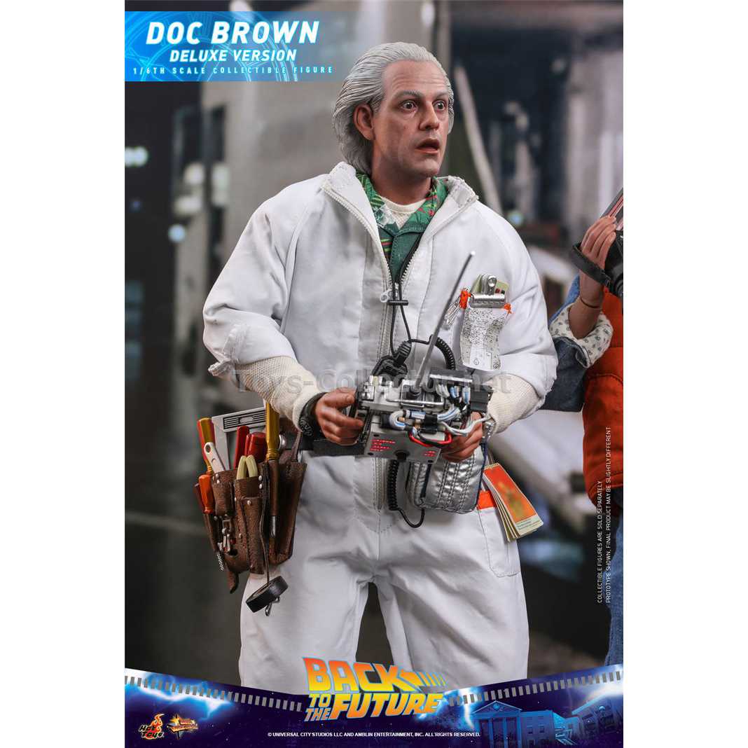 Hot Toys MMS610 1/6 Back to the Future - Doc Brown (Deluxe Version) (KU)