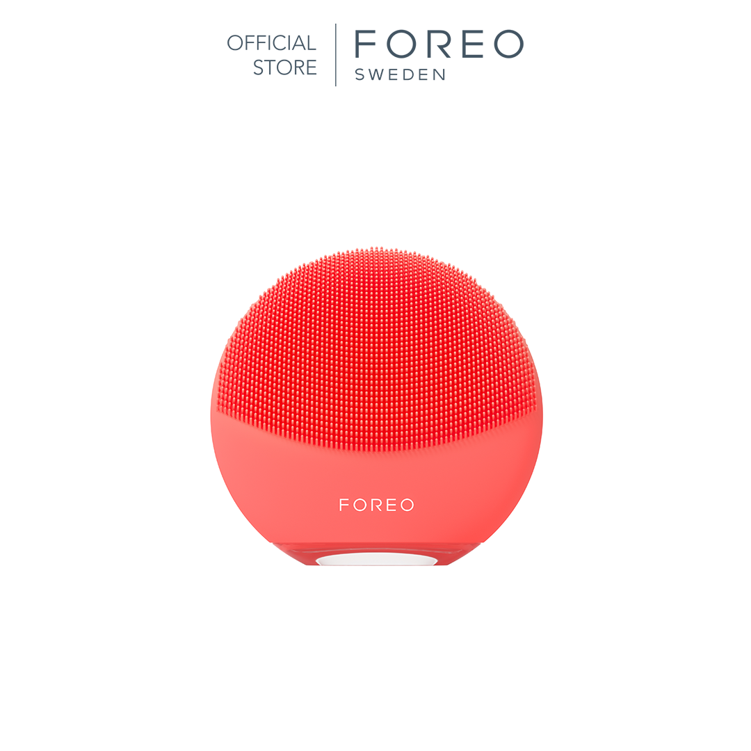 FOREO LUNA 4 Mini Coral เครื่องล้างหน้า ฟอริโอ้ ลูน่า 4 มินิ สีส้ม