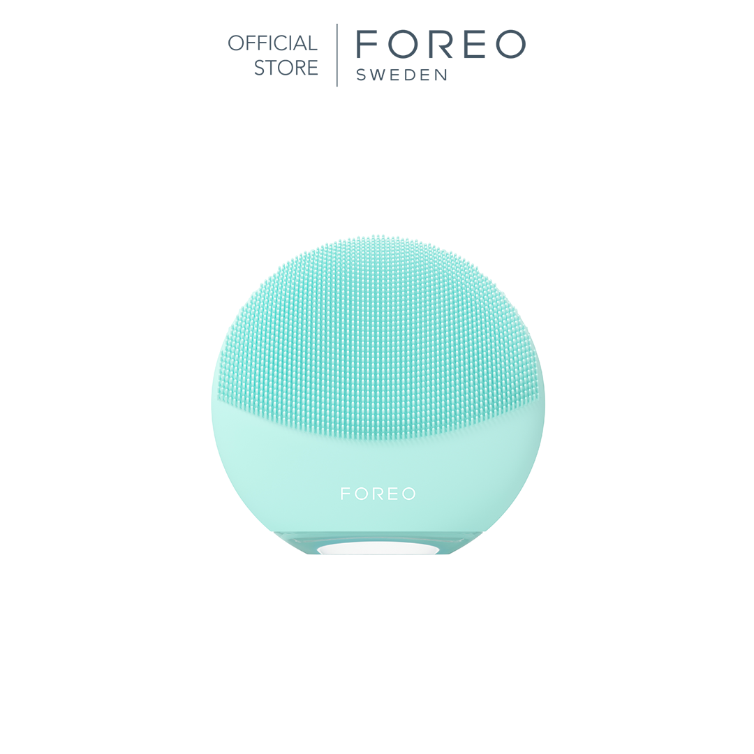 FOREO LUNA 4 Mini Arctic Blue เครื่องล้างหน้า ฟอริโอ้ ลูน่า 4 มินิ สีฟ้าน้ำทะเล