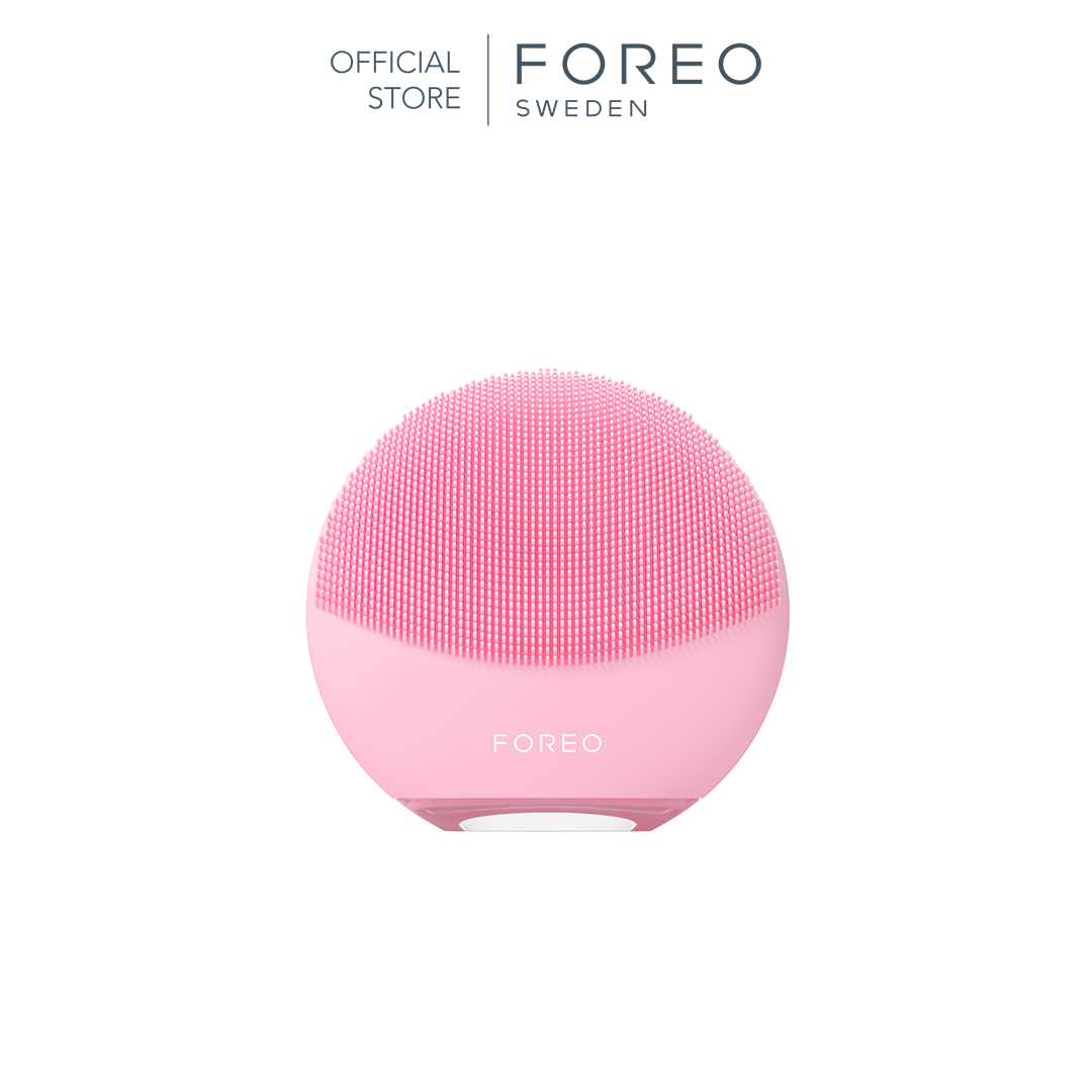 FOREO LUNA 4 Mini Pearl Pink เครื่องล้างหน้า ฟอริโอ้ ลูน่า 4 มินิ สีชมพูอ่อน