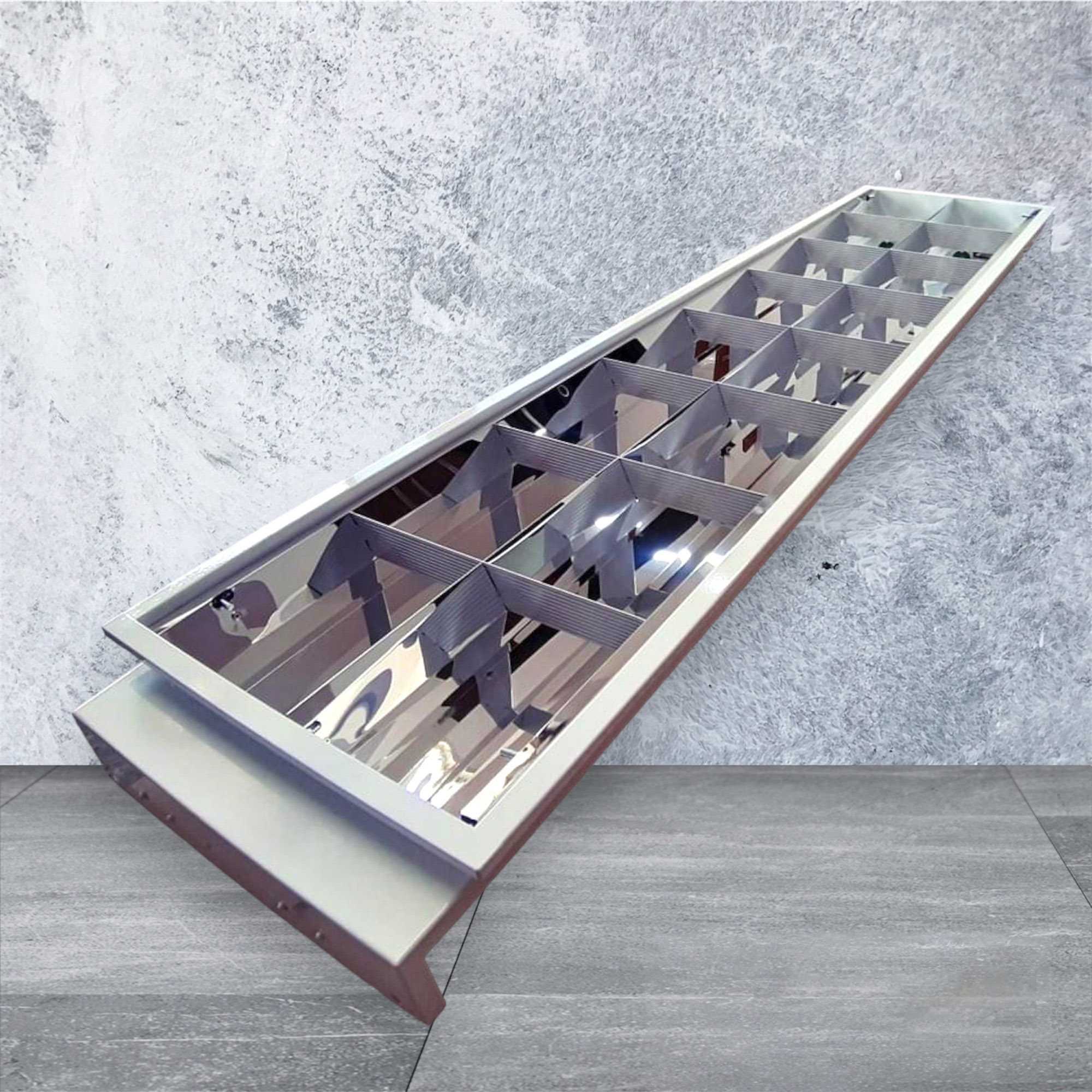โคมฝังฝ้าทีบาร์ LED ไม่รวมหลอด 2x36w บรรจุยกลัง   12 โคม/ลัง