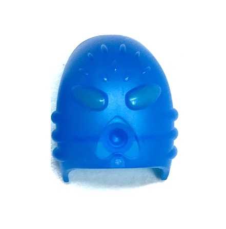 Trans-Dark Blue Bionicle Mask Rau (Toa Metru)